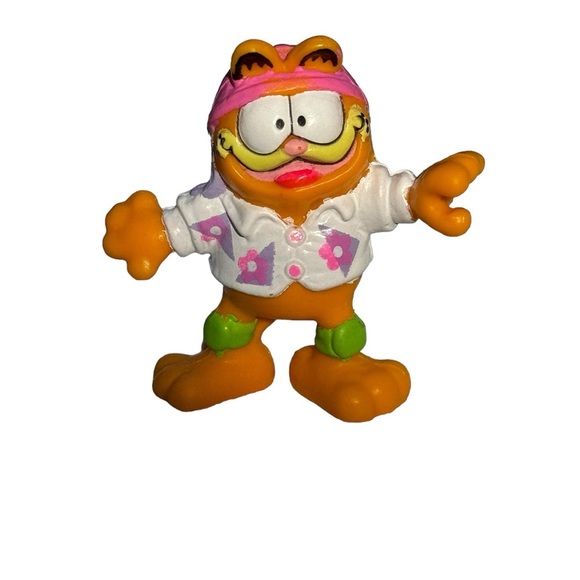 VTG 70-80’s Garfield PVC Collectible Figurines Lot 2" - Picture 4 of 14